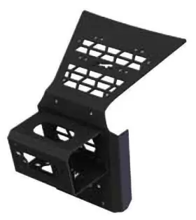 101030 KFI PRODUCTS Winch Mount Grill Kit 1000 Arctic-cat