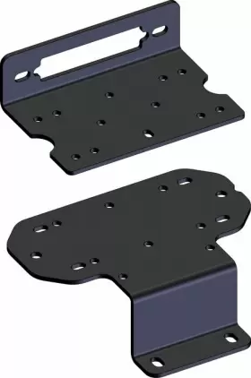 102550 KFI PRODUCTS Winch Mount 450 660 700 Yamaha Rhino