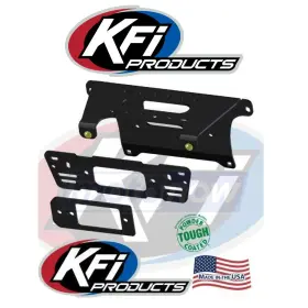 MN-H77F KFI PRODUCTS Winch Mount Eps Xf 900 Polaris Ranger