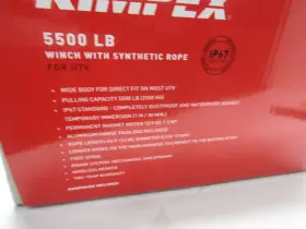 458172 KIMPEX Winch Synthetic Rope 5500 #3
