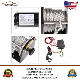 KT11657502G KINTOP COILPARTS Electric Recovery Winch Steel #3