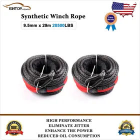 KT82680201G KINTOP COILPARTS Synthetic Winch Line Cable Rope