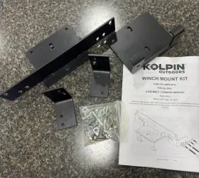 25-3043 KOLPIN Winch Mount Atv Kit Polaris