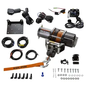 25-9455 KOLPIN Atv Utv Winch Synthetic Rope Kit Road