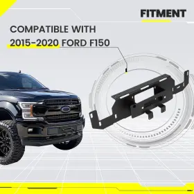 BL2492 KUAFU Winch Mount Hidden Mounting F150 Ford #2