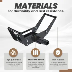 GO-3910 KUAFU Winch Mount Plate Cradle Standard #3