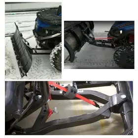 KD6512RD KYOSTAR Snow Plow Winch Lift Strap Atv Utv #2