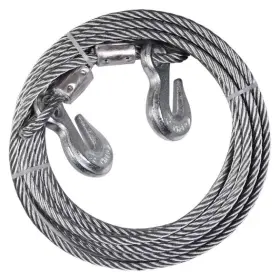 704521826674 LIFSTAR Galvanized Wire Rope Tow Hooks Ends