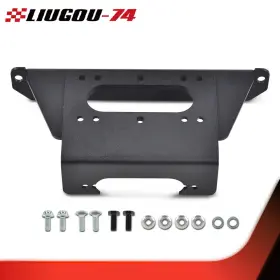 BIG12580 LIUGOU74 Winch Mount Plate Kit Xp 1000 4X4 Polaris #3