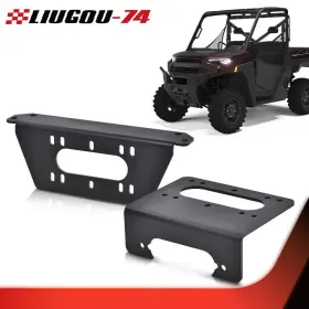 BIG12580 LIUGOU74 Winch Mount Plate Kit Xp 1000 4X4 Polaris