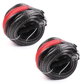 13185331 LUXFINEPARTS Synthetic Winch Rope Line Recovery Road