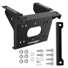 0I875T MAXPEEDINGRODS Steel Winch Mount Plate Bracket Pro Dxt