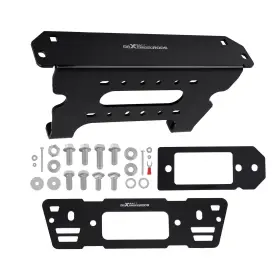0VGW6R MAXPEEDINGRODS Steel Utv Front Winch Mount Plate Kit