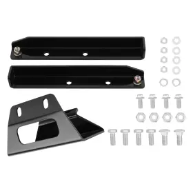2UX6P5 MAXPEEDINGRODS Steel Front Winch Mounting Bracket Rzr