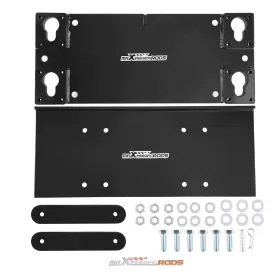 65OEGX MAXPEEDINGRODS Winch Mounting Bracket Trailer Floor