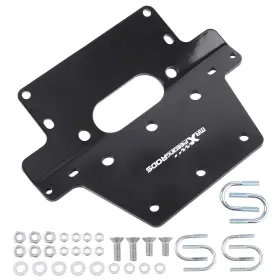 6K2X0W MAXPEEDINGRODS Steel Atv Winch Mounting Bracket TRX420