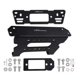 74CTZH MAXPEEDINGRODS Front Winch Mounting Plate 900 1000