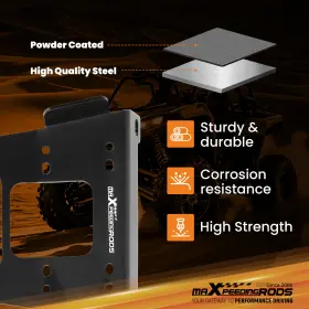 7J9CXO MAXPEEDINGRODS Steel Front Winch Mounting Bracket Xp #3