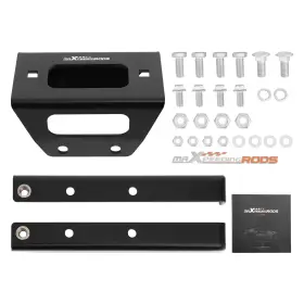 9Q6D52 MAXPEEDINGRODS Steel Front Winch Mounting Bracket Rzr