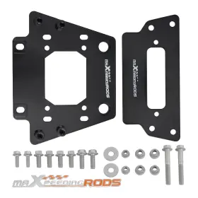 B9DFN6 MAXPEEDINGRODS Front Winch Mounting Plate Krx Kit 1000