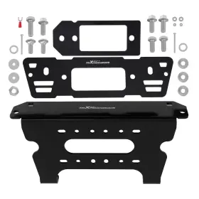 BS4RIJ MAXPEEDINGRODS Winch Mount Plate Xp Diesel Steel Kit