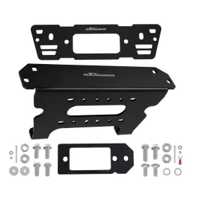 HL4KYQ MAXPEEDINGRODS Winch Mount Plate Xp Diesel Steel Utv