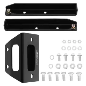HUYX1Z MAXPEEDINGRODS Steel Utv Winch Mounting Bracket Rzr