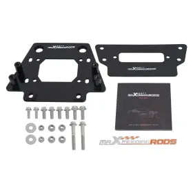 I47SUN MAXPEEDINGRODS Steel Winch Mount Plate Bracket Krx Kit