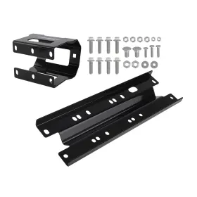 JBP09C MAXPEEDINGRODS Front Winch Mount Plate Polaris