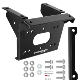 JVUEX6 MAXPEEDINGRODS Steel Winch Mount Plate Bracket Pro Dxt