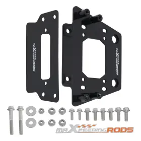 QDGI3R MAXPEEDINGRODS Steel Winch Mount Plate Krx Kit 1000