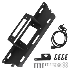 QJXRM8 MAXPEEDINGRODS Bolt Winch Mount Plate Finish 1500 Gmc
