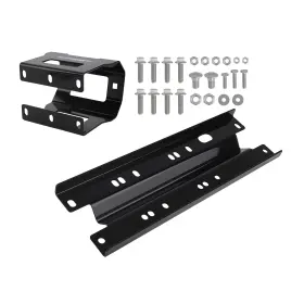 Maxpeedingrods Wclh63 Winch Mount Bracket For Polaris Sportsman 400-800 2005-2010 Atv Compatible