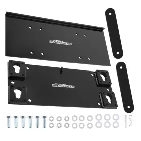 WN1SZI MAXPEEDINGRODS Steel Winch Mounting Bracket Trailer