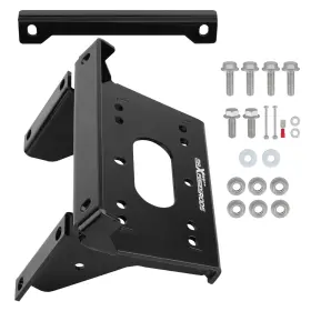 XZ8SYG MAXPEEDINGRODS Steel Utv Winch Mount Bracket Pro Dxt