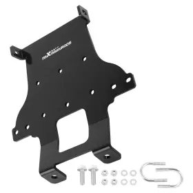 YK9SX0 MAXPEEDINGRODS Atv Winch Mount Plate Bracket Fa Fga