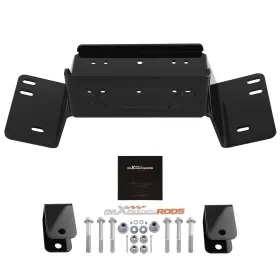 Z2BQEK MAXPEEDINGRODS Winch Mounting Plate Steel Coated 700