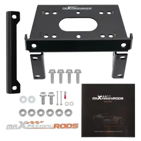 ZM2793 MAXPEEDINGRODS Utv Winch Mount Front Mounting Bracket