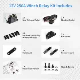 737311009841 MAYSPARE Winch Solenoid Relay Contactor Rocker #2