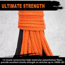 40951 METOWARE Synthetic Winch Rope Kit #3