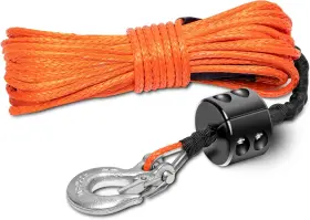 40967 METOWARE Synthetic Winch Rope Sliver Hook