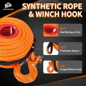 40983 METOWARE Synthetic Winch Rope Kit #2