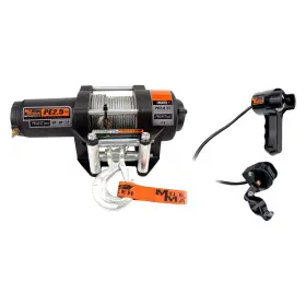 77-50105BW MILE MARKER Atv Utv Waterproof Electric Winch 500