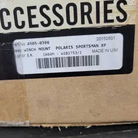 4505-0396 MOOSE UTILITY Winch Mount Kit Xp 400 500 550 570 #3