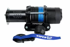 VT4500 Sport Viper Atv Utv Winch Feet Amsteel Synthetic Rope