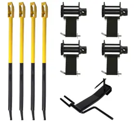 199145085369 MYTEE PRODUCTS Cargo Tie Down Winch Bar Stake