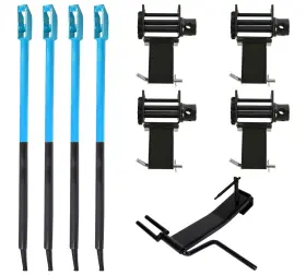 199145085376 MYTEE PRODUCTS Cargo Tie Down Winch Bar Stake