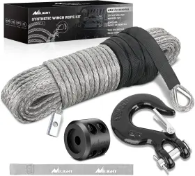 922G NILIGHT Synthetic Winch Rope Apos Kit