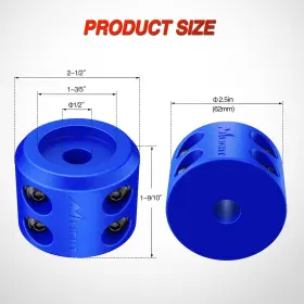 933B NILIGHT Winch Stopper Atv Utv Cable Hook Suv #2