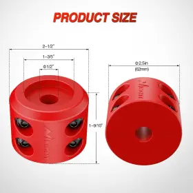 936R NILIGHT Winch Stopper Atv Utv Cable Hook Suv #2